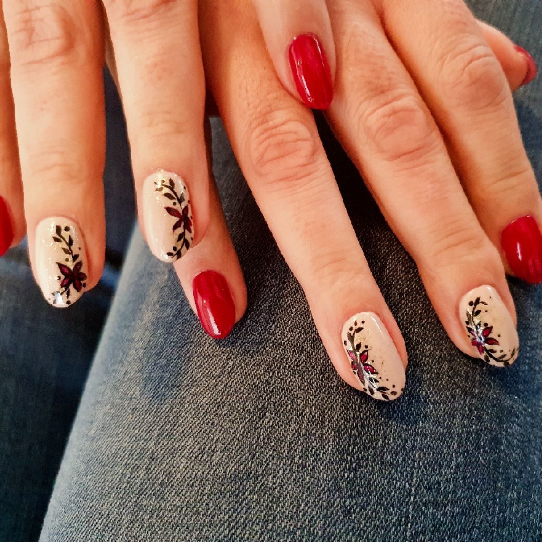 Manicure wykonany w gabinecie Audrey